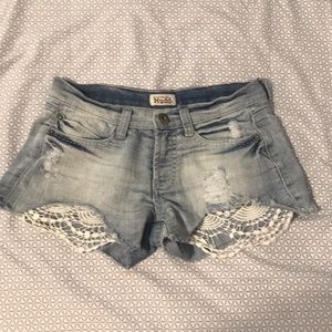 Jean shorts